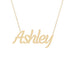 Gold Name Necklace - Ashley